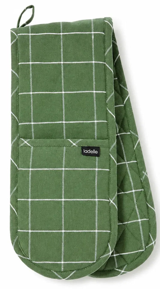 Ladelle Ovenwant Dubbel - Groene Ruit