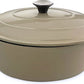 Le Bergier Ovale Cocotte Taupe - 4,3 L