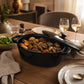 Le Bergier Ovale Cocotte Zwart - 4,3 L