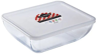 O Cuisine glazen bewaardoos met deksel 1,3 L