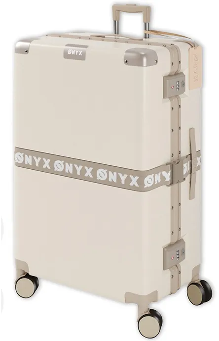 Onyx lichtgewicht Reiskoffer - Tsa Slot - Spinner Wielen - 100 L