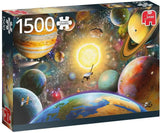 Jumbo Puzzel Drijvend in de Ruimte - 1500 stukjes