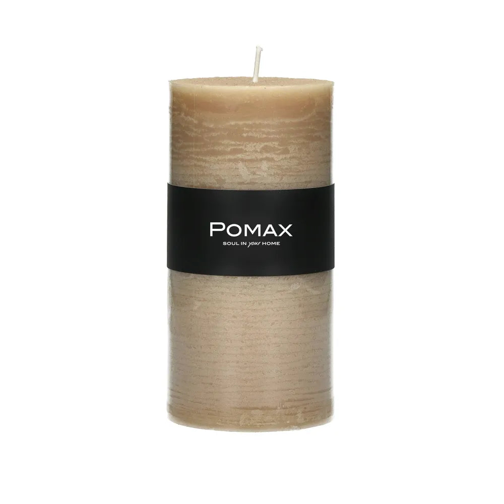 Pomax Kaars Paraffine - Honing - Ø10 x H20 cm