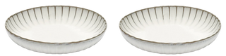 Serax Inku serveerschaal 23 x H4,5 cm - 2 stuks - Sergio Herman servies