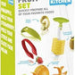 Tomorrow's Kitchen Fruitsnijder Set met Opvangbak