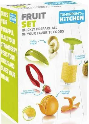 Tomorrow's Kitchen Fruitsnijder Set met Opvangbak