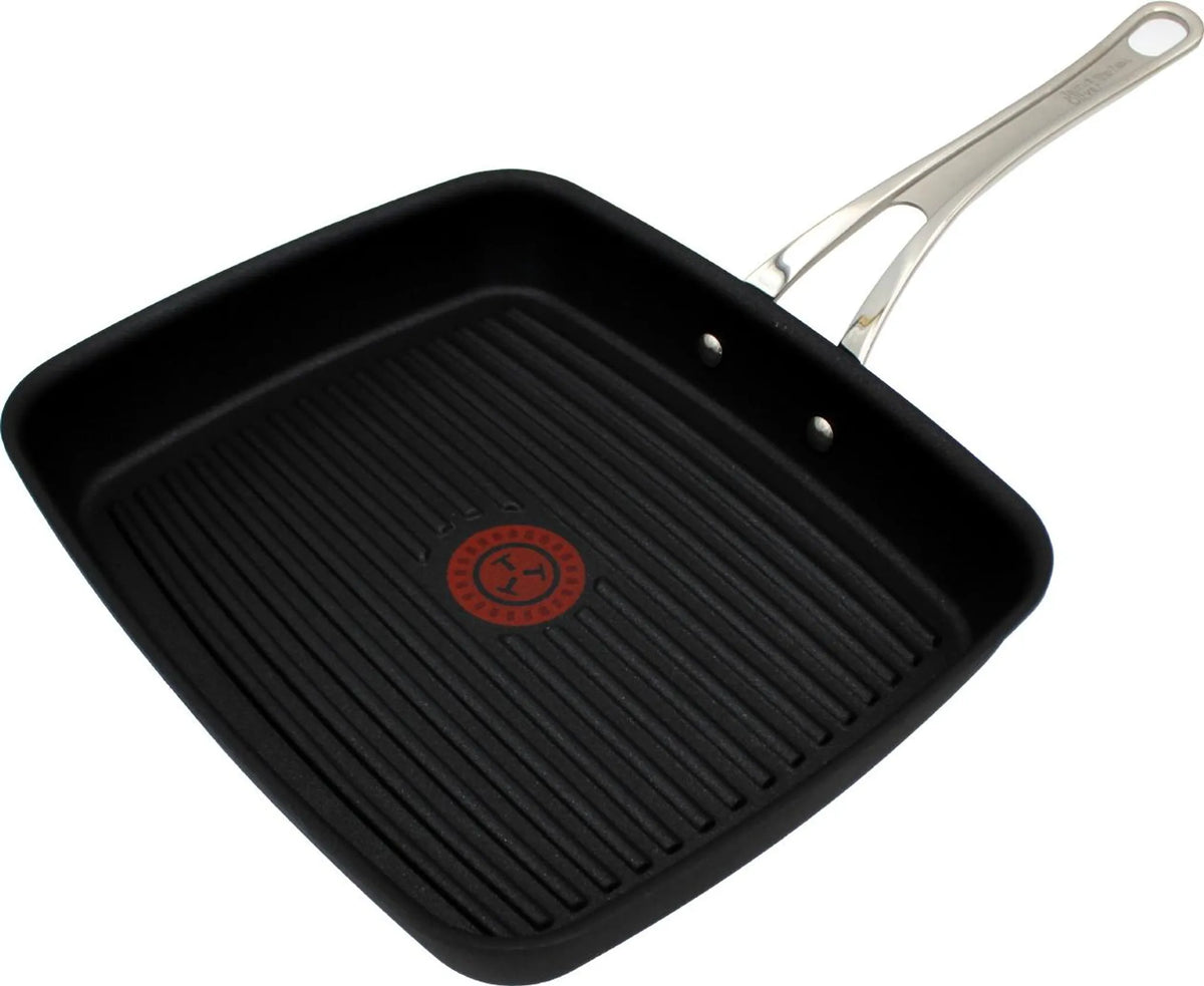 Tefal Jamie Oliver Grillpan 23 x 27 cm - Inductie – Titanium Antiaanbaklaag