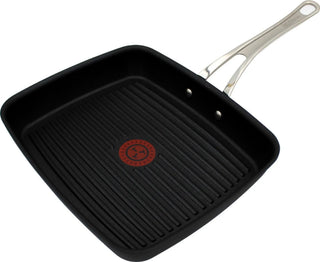 Tefal Jamie Oliver Grillpan 23 x 27 cm - Inductie – Titanium Antiaanbaklaag