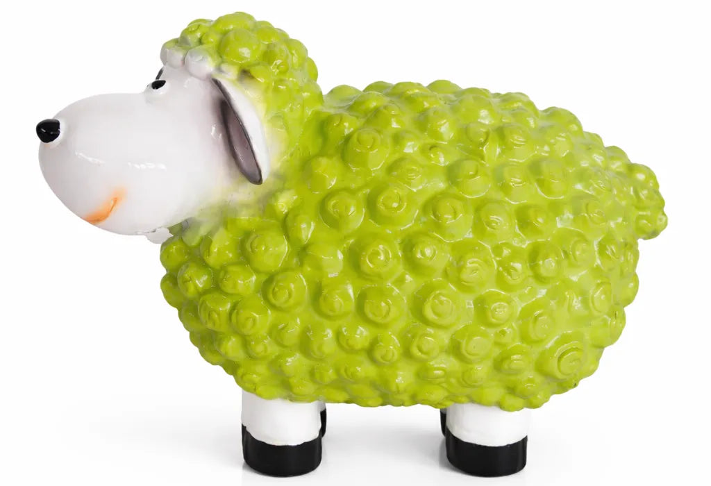 Groen schaapje - 15 cm