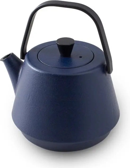 Beka Saga Theeketel Gietijzer Indigo Blauw 1,2 L