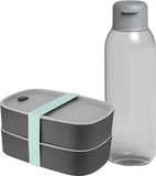 BergHOFF Lunchbox en Waterfles - 0,5 L - Grijs