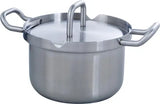 BK Q-Linair Master Kookpan RVS 16 cm - 2 liter
