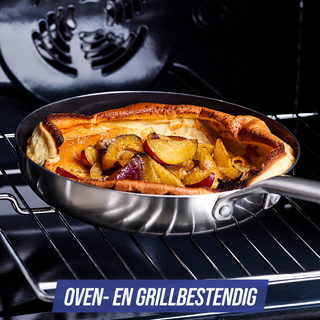 Blue Diamond Triple Steel Pannenset 11-delig - Keramisch RVS