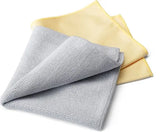 Brabantia Cleaning Set schoonmaakdoekjes grijs/geel - 2 stuks