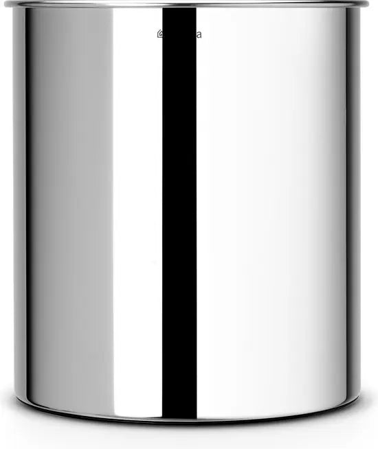 Brabantia Prullenbak Brilliant Steel 7 liter - Rond