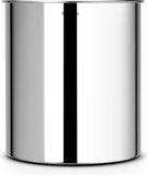 Brabantia Prullenbak Brilliant Steel 7 liter - Rond
