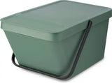 Brabantia Sort & Go Vuilbak Stapelbaar - 20 L - Fir Green