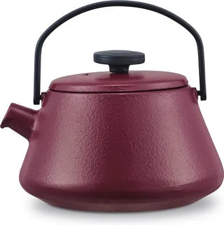 Brabantia T-TIME Theepot Bordeaux - Gietijzer - 0,7 L
