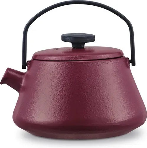 Brabantia T-TIME Theepot Bordeaux - Gietijzer - 0,7 L