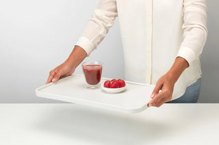 Brabantia Tasty+ Snijplank en Serveerplank Omkeerbaar 26 x 43 cm Dark Grey