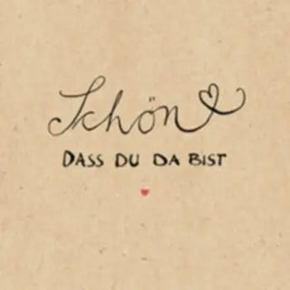 Braun + Company Papierservetten 'Schön, dass Du da bist' 33x33 cm – 20 stuks