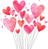 Braun Servetten Lovely Hearts 33x33cm - 20 stuks