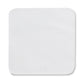 Kela Kimara Glasonderzetters Set van 4 - Wit - 10 x 10 x 0,2 cm - PU leer