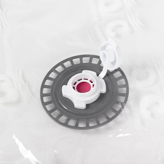 Detail van het ventiel van de Compactor Aspispace vacuümzak