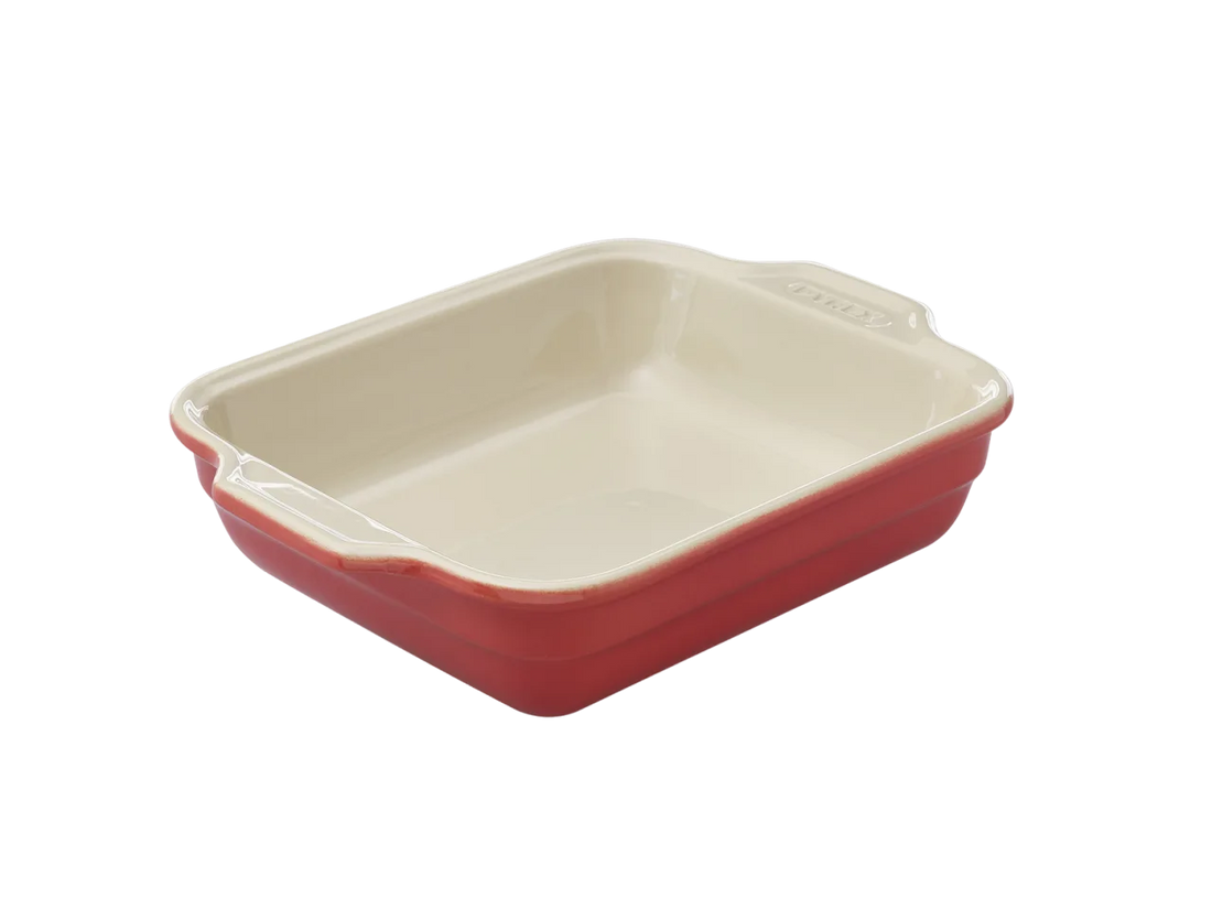 Pyrex keramische ovenschaal PC29RR5 rood 29 x 22 cm