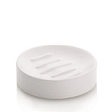 Kela Groove Zeepschaal – Wit Keramiek, Ø 11,5 cm