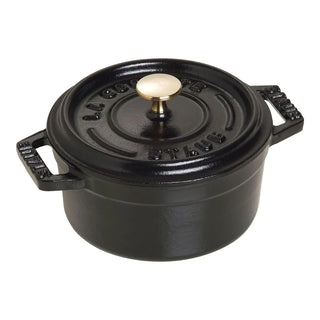 Staub Mini-Cocotte Gietijzer – Zwart, 10 cm, 0,25 l