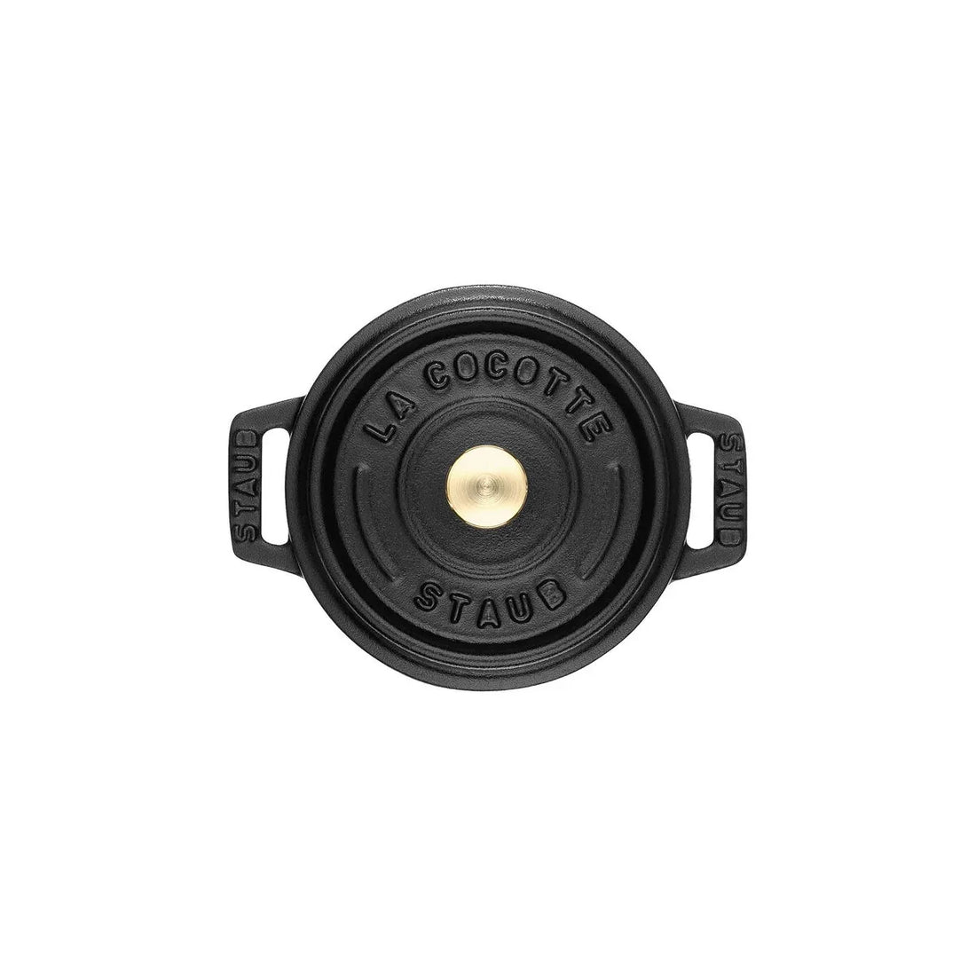Staub Mini-Cocotte Gietijzer – Zwart, 10 cm, 0,25 l