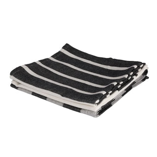 Cosy & Trendy keukenhanddoeken zwart - set van 3