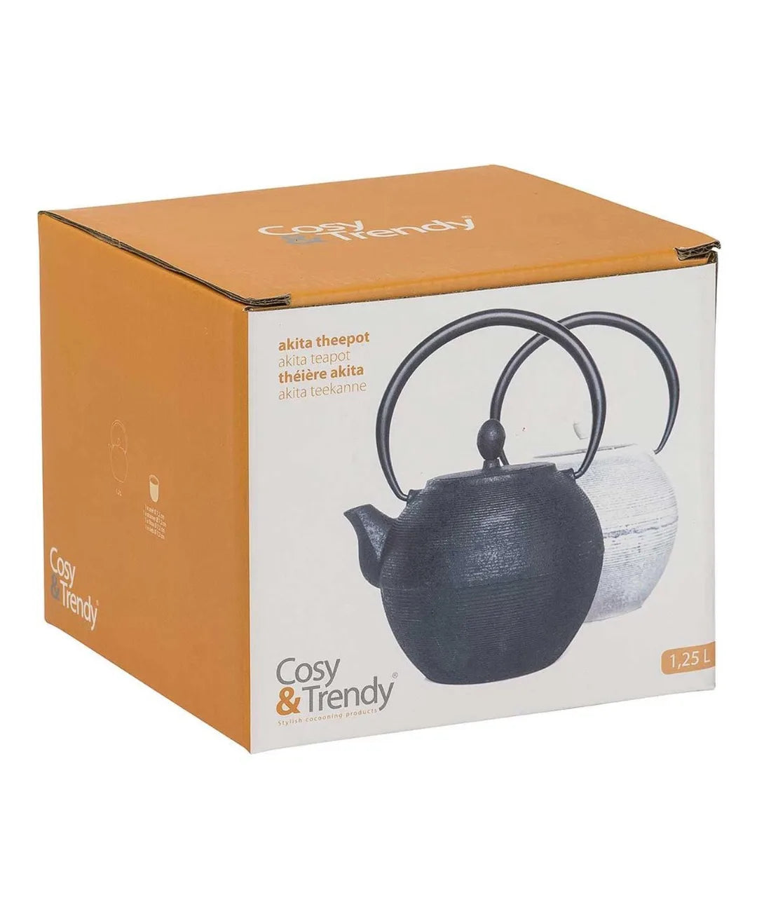 Theepot Akita met filter