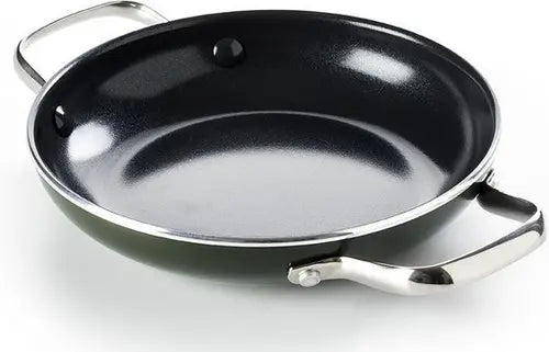 Dagelijkse Kost Keramische Sahanpan - Ø24 cm - Olijfgroen