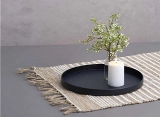 DAY Bijzettafel Metaal Zwart - Ø 38 cm / 50 cm hoog - foto 3