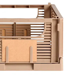 Day Plooibox 33 cm Taupe/Bruin – Set van 2 opvouwbare opbergdozen - foto 3