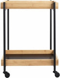 Day Roltafel 2-laags Bamboe – 45 x 38 x 58 cm