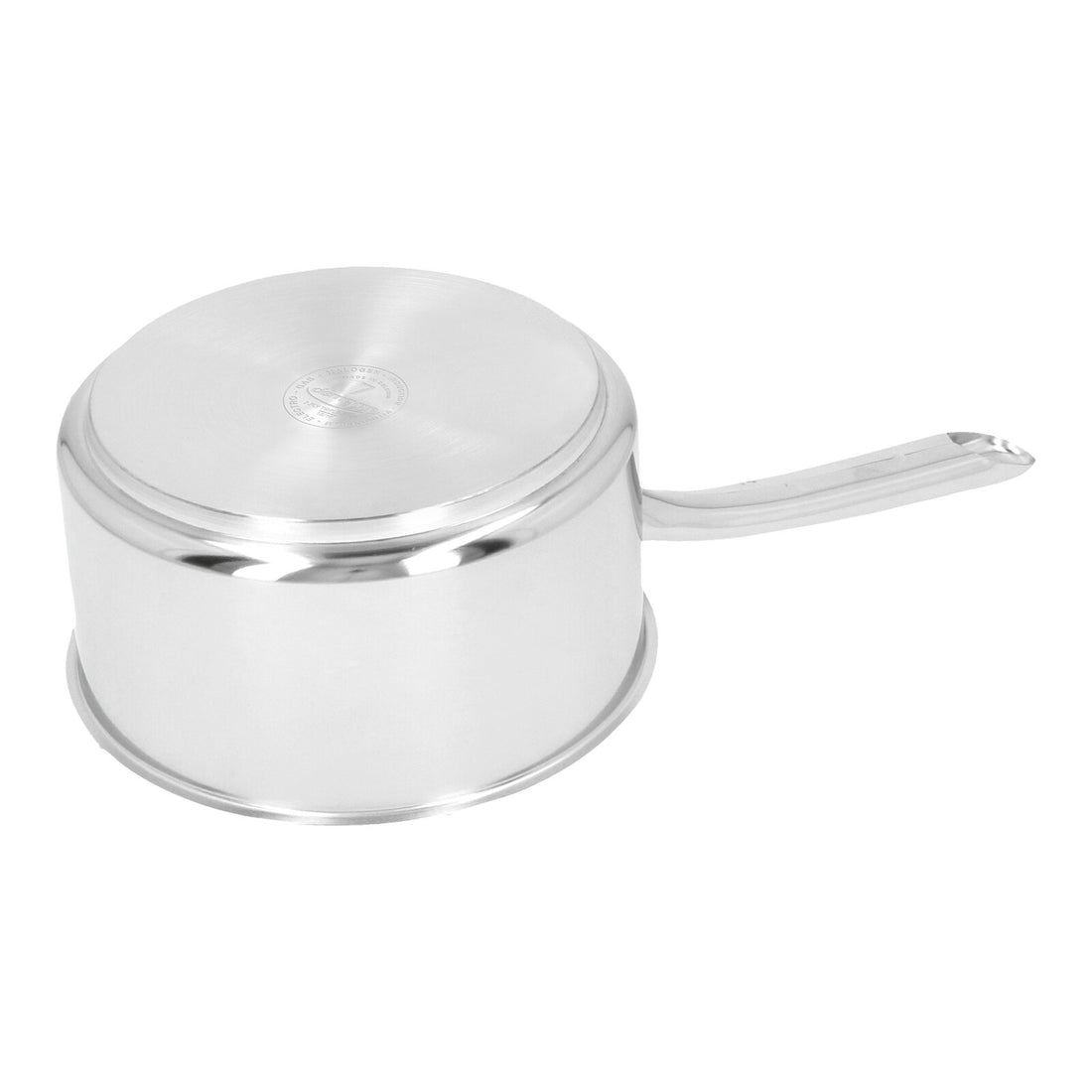 Demeyere Athena 5 steelpan 16 cm – onderzijde en bodem