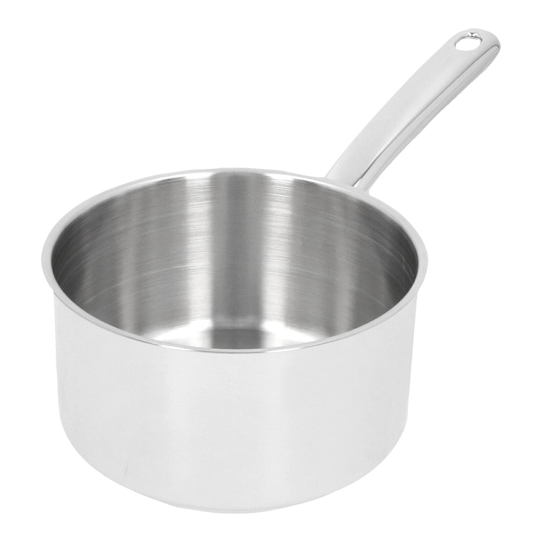 Demeyere Athena 5 steelpan 16 cm – schuin bovenaanzicht