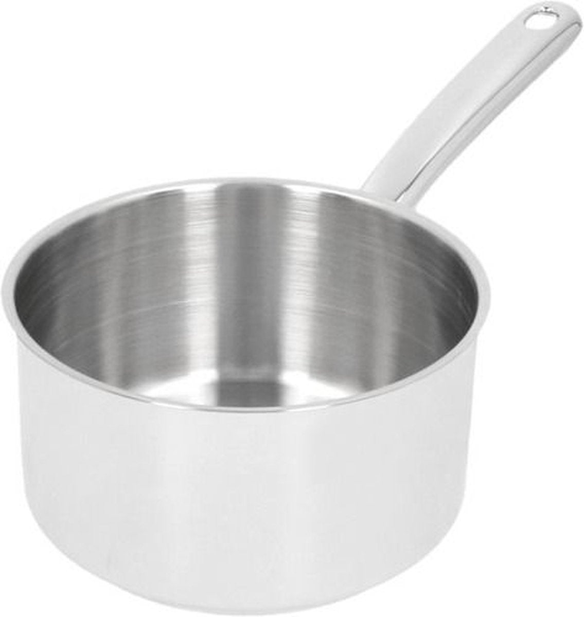 Demeyere Athena 5 steelpan 18 cm zonder deksel – schuin