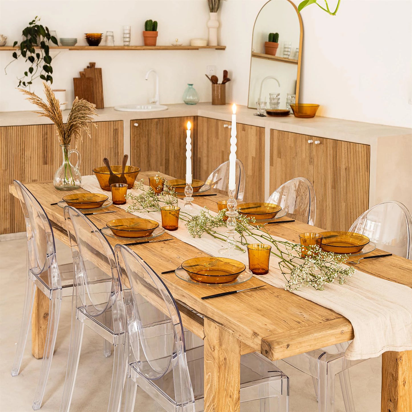 Duralex Lys Highball Amber Glas - 6 stuks - 28 cl