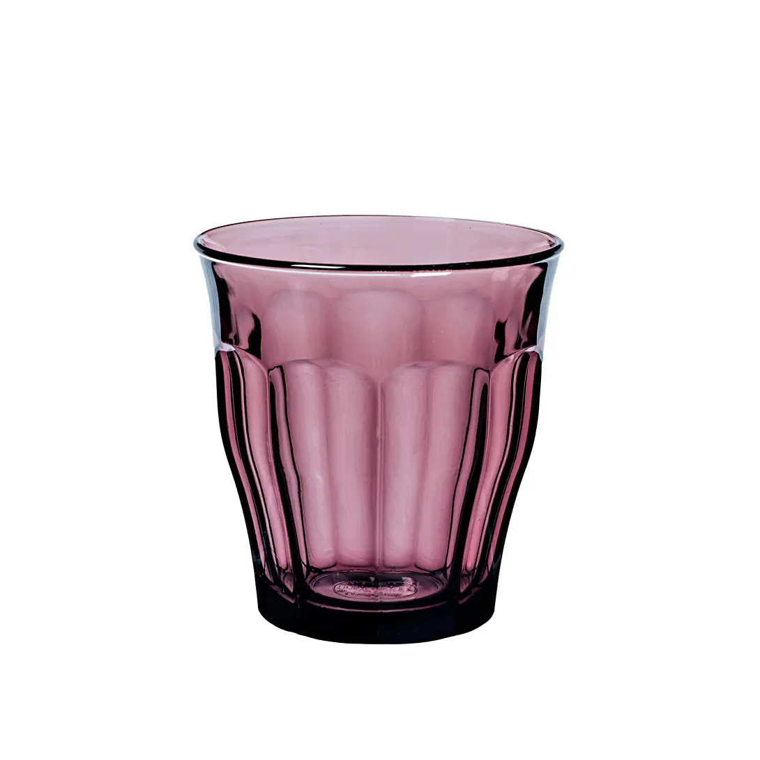 Duralex Picardie drinkglas 25 cl – pruimkleur – afwijkende tint – per stuk