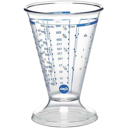 Emsa Superline Maatbeker - 1 l - Transparant Blauw