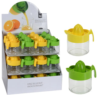 Excellent Houseware citruspers groen/geel