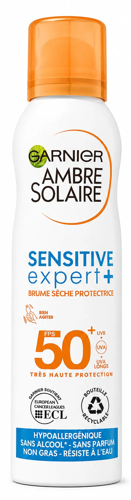 Garnier Ambre Solaire Sensitive Expert Spray SPF50+ - 200ml