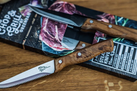 Greenpan Steakmessen Chop & Grill set - 2 stuks