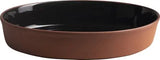 Gusta Ovenschaal - Zwart/Terracotta - 29,3x20x5,5cm