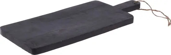 Houten plank smal zwart