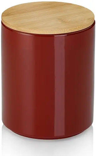 Kela Cady Voorraadpot - Keramiek Rood - 1,7 liter